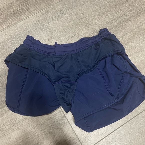 Navy Lululemon Hotty Hots 4” - Picture 6 of 6